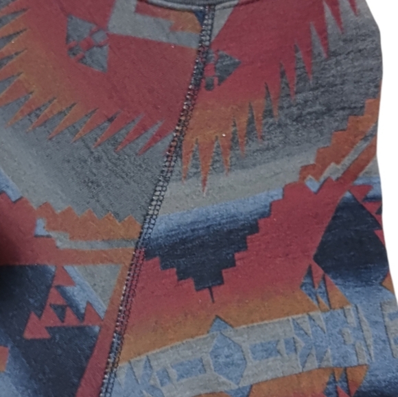 Vintage Denim & Supply Ralph Lauren Southwest Aztec Print Sweatshirt - Picture 8 of 12